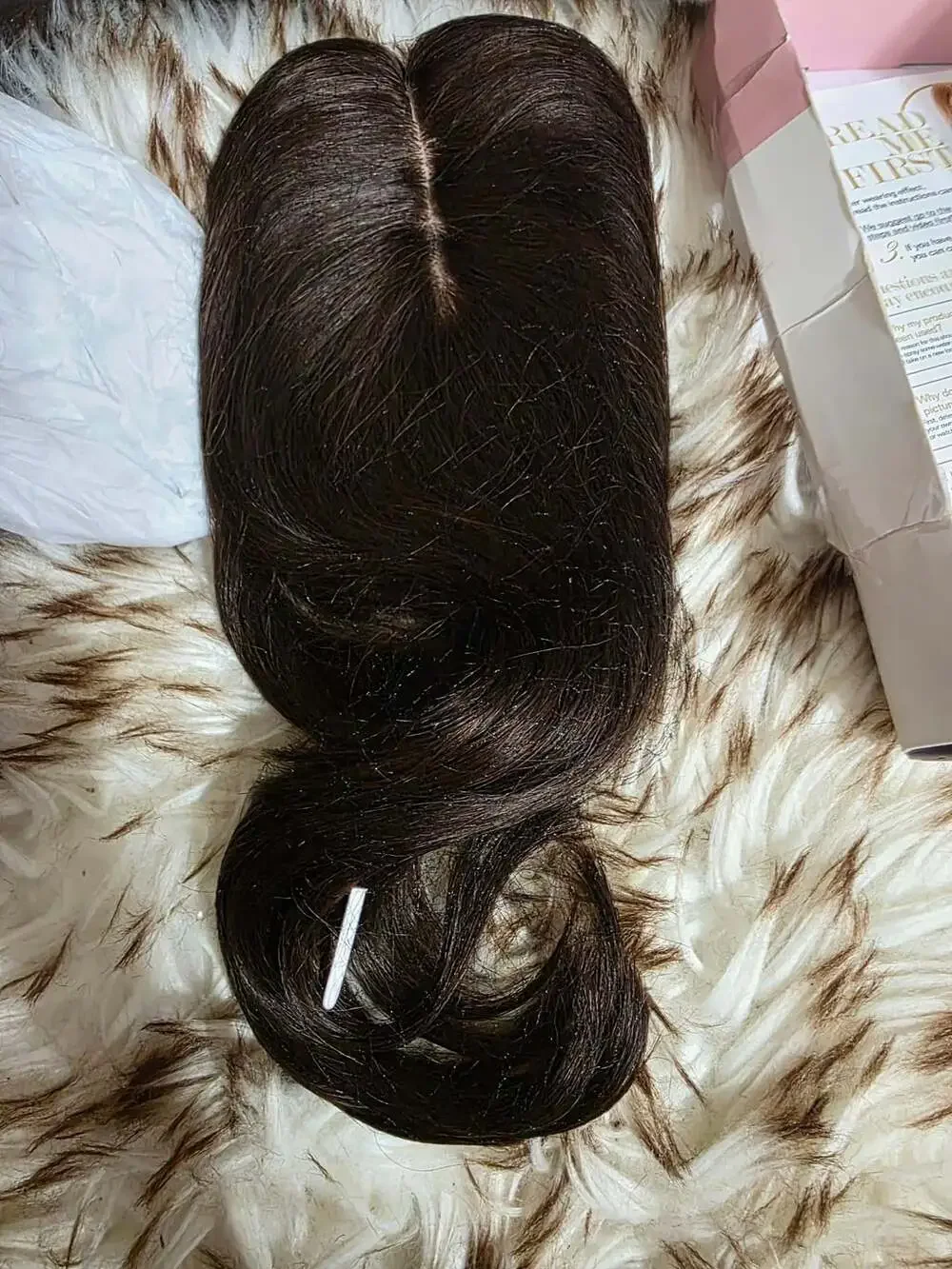 Womens Hair Pieces 100% Human Hair- Brown